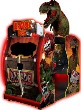 Jurassic Park Arcade Environmental Cabinet Video Arcade Game | Raw Thrills